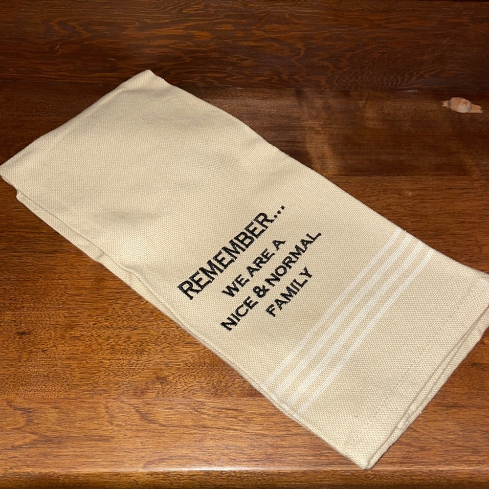 Park designs. Decorative funny kitchen/ bathroom towel NEW  gift able